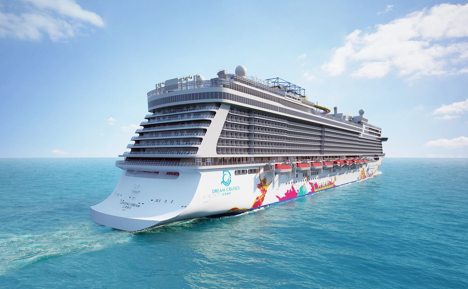 Genting Dream cruise ship itinerary routes from Singapore